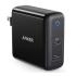 Anker PowerPort Atom III Duo 60W Super-Fast Charger PIQ3.0, 2X Type-C Universal compatibility for Phones, Tablets, and Laptops, with Worldwide Plug Set - Black